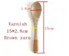 100pcs/lot 15*2.8cm Naturel Wooden Coffee Tea Sugar Salt Spoon Scoop Kitchen Utensil Wood Jam Spoon