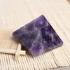 Tropfenverschiffen 6cm Natürliche Traum Amethyst Pyramide Edelstein Pyramide poliert Quarz Kristall Pyramide Heilung für Heimtextilien