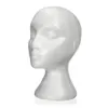 275 x 52 cm Dummy mannequin hoofd Vrouwelijk schuim Polystyreen Exposant voor pet, haaraccessoires en pruiken Dames etalagepop Schuim3646262