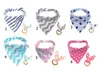 5sets Baby Cotton Triangle Bib burp & Teethers set Bandana kerchief infant Saliva Bibs Pinafore Apron Wooden Chews Teeth Practice Toys YE014