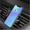 Wireless Charger Car Holder Magnetic Car Holder Car Air Vent Mount för iPhone X Android Samsung med detaljhandelspaket8414857