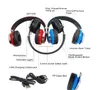 Casque de jeu sans fil coloré pliable casque audio stéréo portable Mp3 écouteur avec support micro FM livraison gratuite