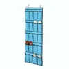 20 Pockets Behind Doors Hanging Storage Bag Non Woven Shoes Organizing Bags with Hooks Space Saver Organizer Home Storage