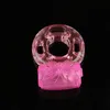 Pierścień penisa wibrator silikonowy wibrujący pierścień na penisa pierścienie na penisa zabawki erotyczne dla dorosłych dla mężczyzny kobieta relaks