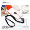 Detachable Cell Phone Neck Lanyard Strap with adapter, Quick-Release Nylon Necklace/ Wrist hand Lanyard/ Keychain Charms