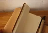 牛革紙ノートブック空白のメモ帳ブックビンテージソフトコピーブック毎日のメモKraftカバージャーナルノートブック11x21cm 8.5 x 4.5インチ