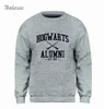 Magic Alumni Hoodie Men Pullover Bluza 2018 Zima Jesień Polar Ciepłe Lekkie Bluzy z długim rękawem