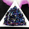 10000pcs sac SS12 3mm 10 Couleur Jelly AB Résine Cristal Strass FlatBack Super Glitter Nail Art Strass Décoration De Mariage Perles 272u