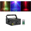 Mini 20 RG Patrones Proyector láser Equipo de escenario Luz 3W Azul LED Efecto de mezcla DJ KTV Show Holiday Iluminación de escenario láser L20RG