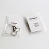 2st Mini Travel Kit Titanium / Rostfritt Stål Micro Bottle Opener EDC Mini Lightweight Tool med Key Ring Outdoor Gadgets