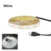 Skåp Ljus LED Motion Aktiverad Bädd Ljus 5V PIR Motion Sensor USB LED Strip 2835 Natt Ljus Garderob Lampa Tape TV Bakgrundsbelysning