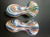 カラフルなミニガラスパイプの喫煙パイプ手作りのきれいなパターン装飾的な芸術革新的なデザインの高温抵抗の簡単なクリーンDHL