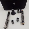Darmowa wysyłka Bufet B10 Bakelite ClarineT Model BB Tune Clarineret 17 Key Profesjonalne instrumenty Woodwind z ustnik Case