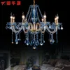 Top Quality K9 Lâmpada Candelabros Para Cozinha Projetado Quarto Sala de Jantar Cristal Moderno Luxo Grande Hotel Chandelier Light