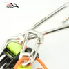 316 Крюк с двойным рифом из нержавеющей стали со спиральной катушкой Lanyard QuickRelease Buckle Oring Scuba Diving BCD Safe Equipment4907697