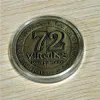 Promocja sprzedaży Darmowa wysyłka 5 sztuk / partia, nowe USMC U.S. Marine Corps 72 Virgins Bronze Antyczne Wyzwanie Coin