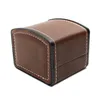 Single Grid Case Organizer Gift Slot PU Leather Watch Display Box Wrist Watch Storage Box Case