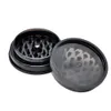 Retail Wholease 2 Layer Plastic Cylinder Shape Herbal Herb Tobacco Grinder Smoke Crusher Hand Mill Muller