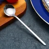 Mini Coffee Spoon Stainless Steel Tea Spoon Gold Stirring Teaspoon Bar Restaurant Kitchen supplies Christmas Birthday Party Utensil WX9-873