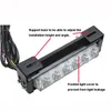 AS Auto-LED-Kühlergrill-Beleuchtungs-Set JH3006D1N, 2 x 6 LED-Lichtleisten, Strobe-Blitz-Warnlicht, passend für Auto-Frontgrill 7987073