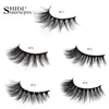 3D Mink Lashes False Eyelashes SHIDISHANGPIN Fake Eyes lash Extensions Natural Long Makeup Eyelash 1cm-1.5cm 1 Box