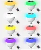 Wireless bluetooth 6W LED speaker bulb Audio Speakers E27 Colorful music playing & Lighting With 24 Keys IR remote Control