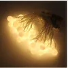 Ny 1,5m 3m 6m Fairy Garland Led Ball String Lights Vattentät för julgran Ljusbröllop Hem Inomhus Dekoration Batteridriven