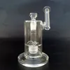 Bang en verre de 5 mm d'épaisseur Matrix Perc Sidecar Bong Mobius Oil Dab Rigs Bécher épais Conduites d'eau 18 mm Jonit Glass Bubbler avec bol MB01