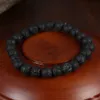 Handgemaakte diffuser sieraden anti-vermoeidheid lava natuursteen charms armbanden vrouwen vulkanische rots bedelarmbanden gebed kralen dia armband