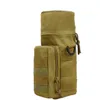 Climbing Hiking Sports Oxford Cloth Camping Water Bag Outdoor Tactical Military Molle System Water Bottle Bags Kettle Pouch Holder