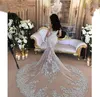 Nowe Silver Mermaid Suknie Ślubne Wysokiej szyi Długie Rękawy Aplikacje Cekiny Zroszony Illusion Sparky Saudyjska Arabska Suknia Bridal Real Image