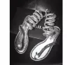 0392 - 2016 Nuevas sandalias planas con forma de serpiente para mujer con diamantes de imitación Moda Gladiador Chanclas Chica Sandalias de moda Envío gratis