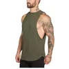 Marke Turnhallen Stringer Kleidung Bodybuilding Tank Top Männer Fitness Singlet Ärmelloses Shirt Solide Baumwolle Muskel Weste Gold Unterhemd