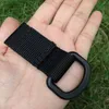 Outdoor Tactical Molle Webbing Buckle Clambing Belt Dring Carabiner Buckle Military Nylon Hanging Chain Ryggsäck Key Hook9706741