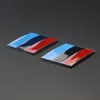 2PCS M Stripe Creative Sticker Car Interior Sticker för BMW E92 E36 E39 E46 E90 E60 E30 E70 1 3 5 7Series bil styling