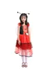 Ropa para niños Niñas Bonita mariquita Ropa de juego de hadas Vestido de princesa Vestidos para niñas Disfraces de Halloween Disfraces para el día de los niños Cosplay