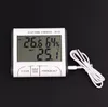 Hem Använd DC103 LCD DigTal Display Termometer Väderstation Hygenhet Hygrometer Utomhus Inomhushushåll SN1266