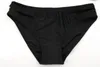 Summer Black Sexy Criss Cross Bikini Halter Crop Top High Neck Set Women Swimwear Swimsuit Beach Bathing Suits