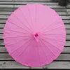 100pcslot Bridal039s wedding parasol assorted colors Chinese craft umbrella1249117