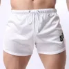 Бренд мужские нейлоновые боксер шорты мужские сетки нижнее белье боксер сексуальный домашний пижамы мужские удобные мужчины