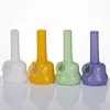 14mm femmina Bong in vetro Tubi per l'acqua Accessori per fumatori Banger al quarzo Ciotola Mini tubo Cera Piattaforme petrolifere Piccolo gorgogliatore Narghilè Becher Vetro Banger Gancio Chiodo