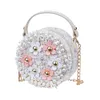 Baby Kids Handbags Fashion Korean Mini Princess Purses Lovely Kids Applique Round Bags Girls Inclined Shoulder Bags Christmas Gifts