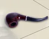 Hand carved mahogany wood pipe detachable pipe smoking accessories1193850
