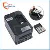 2.2KW 220V VFD 인버터 주파수 변환기 V / F 3HP 12A 쿨 클래식 ZW-AT1 3P 220V UTPUT CNC 스핀들 모터 새로운