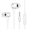 Universal In ear fone de ouvido com música MIC para iphone Anddoid telefone ipad com saco de varejo