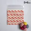 100pcspack Thick Jewelry Bags Baggies for Storage Reclosable Plastic Poly Colorful Pattern Bags1448777