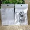 1220 cm Pacchetti di plastica trasparente bianco perla Poli OPP Imballaggio Cerniera Sigillata Confezione per la vendita al dettaglio Gioielli Borsa in PVC per alimenti 1018 cm 1215 cm 7685044