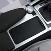 Centrale armleuning Waterbekerhouder Paneel Trim Decals voor Mercedes Benz E Klasse W212 E Coupe 2010-12 Roestvrij staal