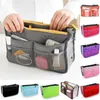 Kvinnor Sätt i handväska Organiserare Purse Stor Liner Arrangör Bag Travel Portable