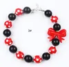 Gioielli per bambini Collana Bubblegum per ragazze più piccole Collana di perline fatta a mano europea americana Holloween Regalo di Natale 3 Design Mix